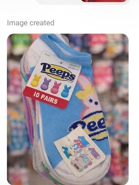 Peeps Women's No-Show Socks 10-Pack - Various  Colors